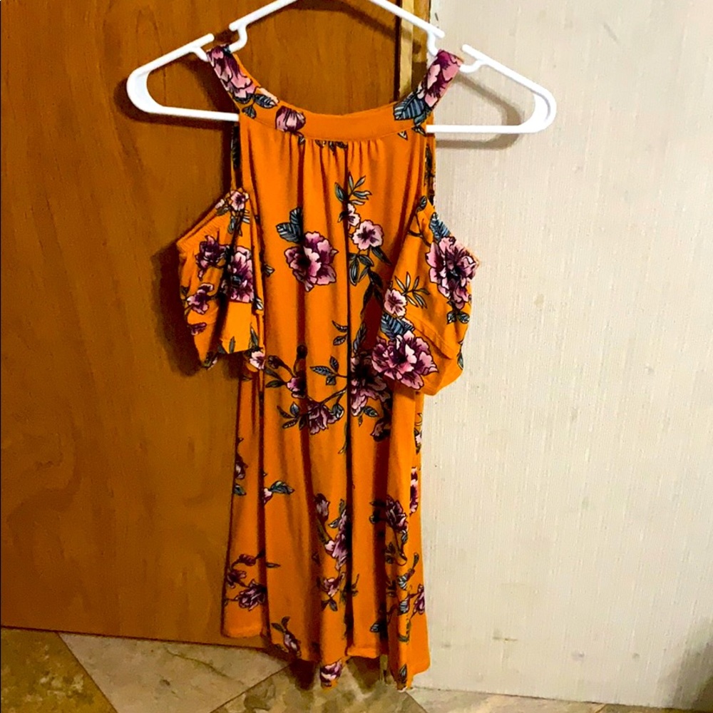Kids off the shoulder dress